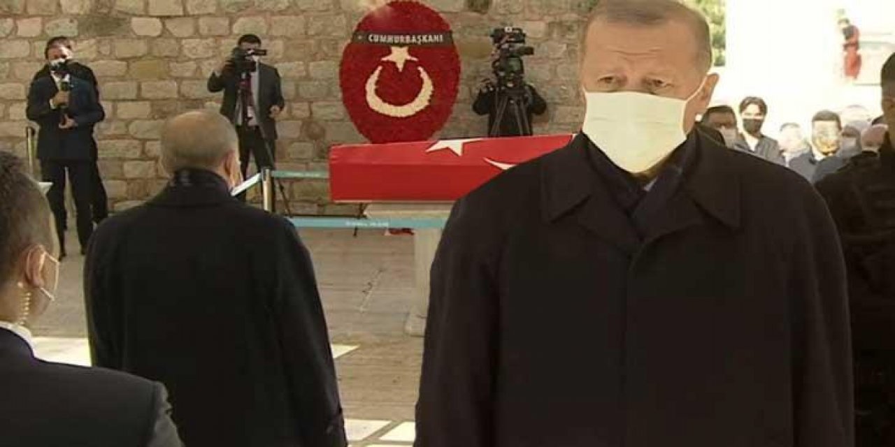 Burhan Kuzu son yolculuğuna uğurlandı... Cumhurbaşkanı Erdoğan: Çok kısa sürede kaybettik