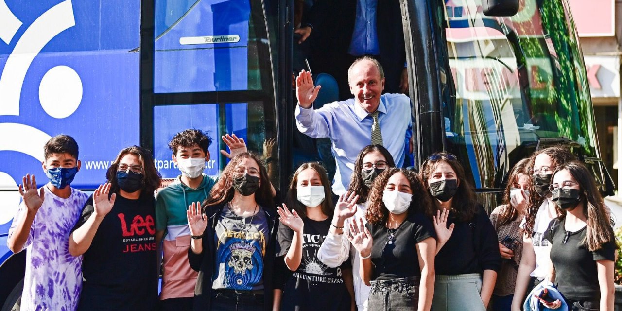 Muharrem İnce bugün de Aydın'da