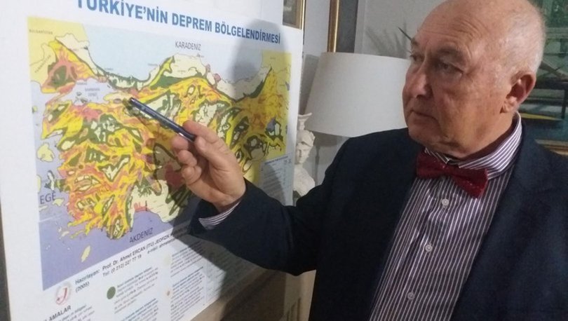 Prof. Dr. Ahmet Ercan açıkladı: İşte Türkiye'nin en riskli bölgesi