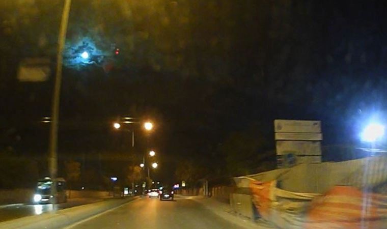 İstanbul'da görüntülendi: Gece düşen göktaşı şaşkınlık yarattı