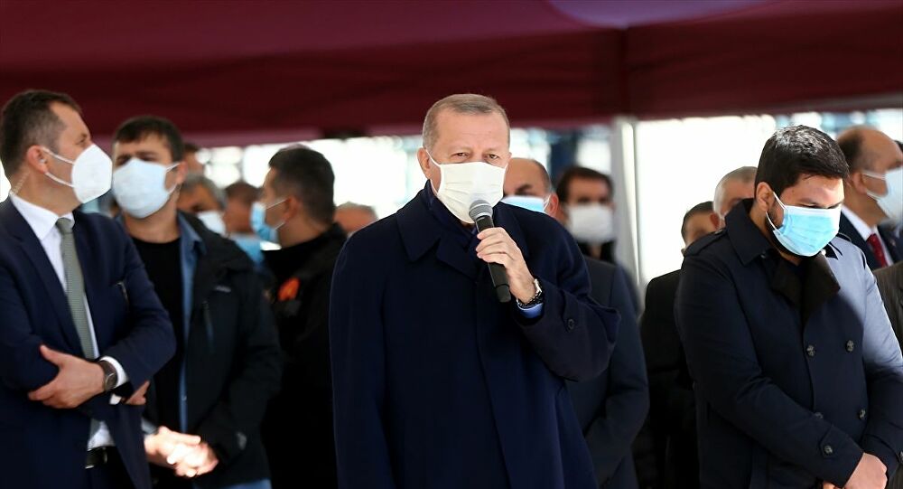 Erdoğan, Kuzu'nun cenazesinde: Her nefis ölümü tadacaktır, Rabbim bizlere iman, Kur'an, İslam üzere ölmeyi nasip etsin