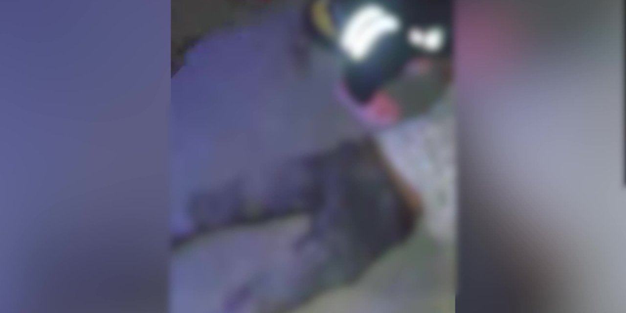 Açık unutulan rögar kapağını görmedi 3 metrelik kanala düştü