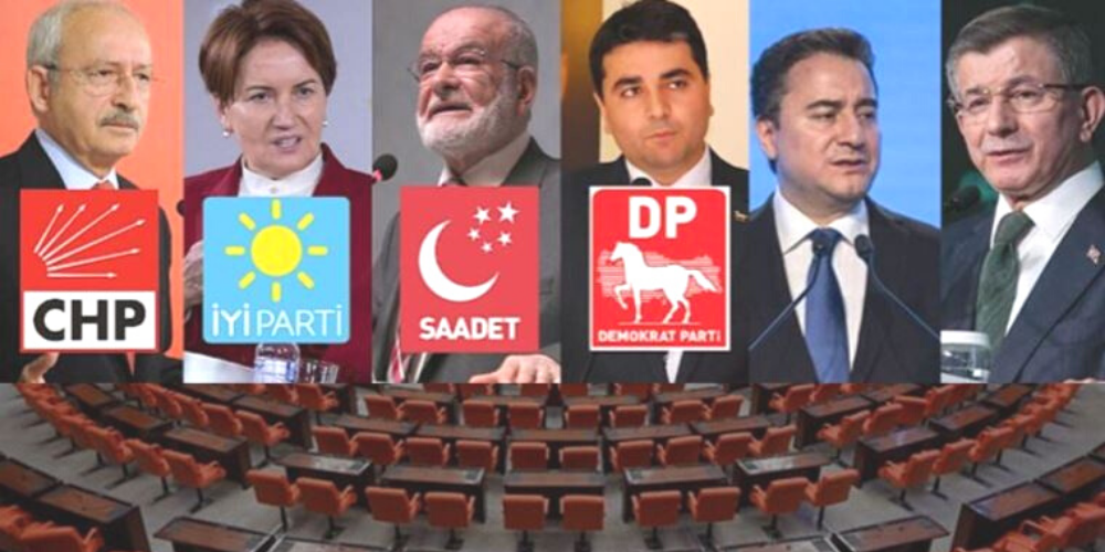 Meclis'te bir araya geliyorlar: 6 parti 'yeni dönem' için masada