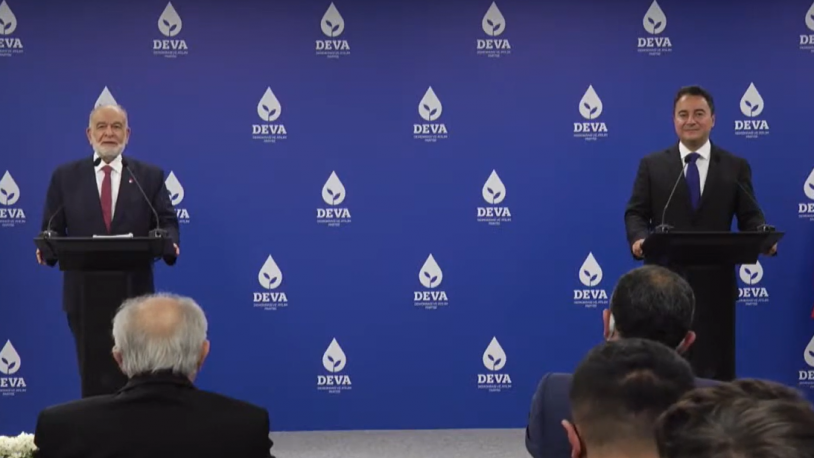 Karamollaoğlu ve Babacan bir araya geldi