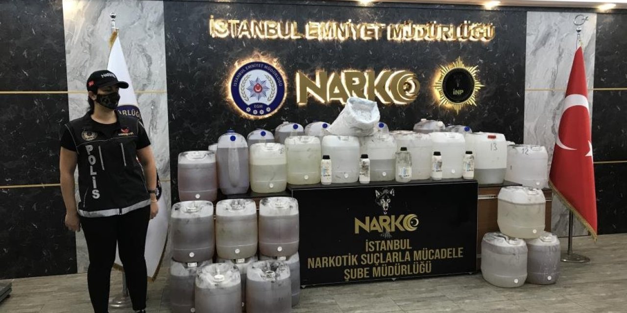 Lüks villaya uyuşturucu baskını: Rekor miktarda ele geçirildi