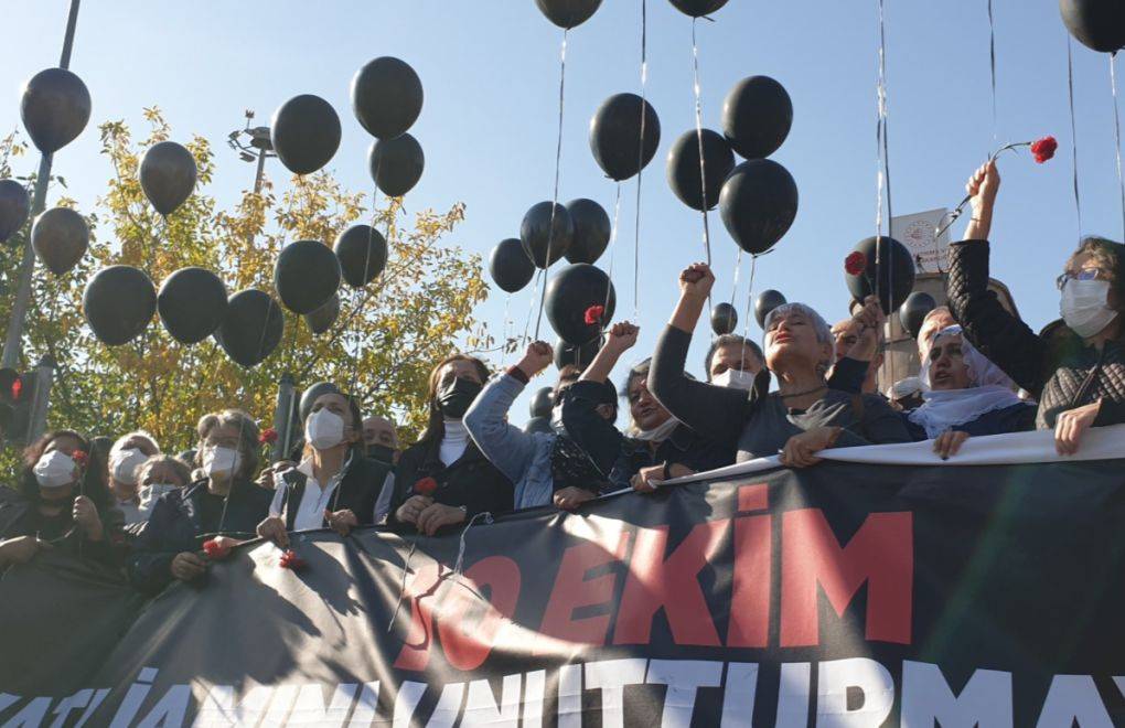 Ankara Katliamı anmasına polis müdahalesi: Çok sayıda gözaltı var