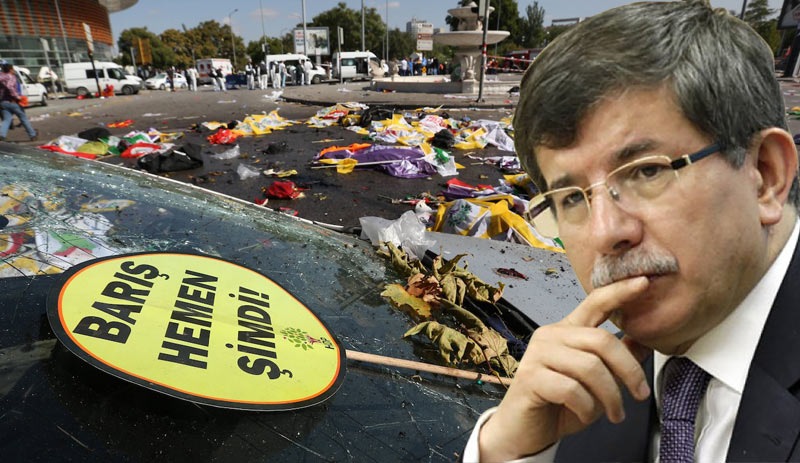 Ahmet Davutoğlu'ndan "10 Ekim" paylaşımı: "Terörle huzurumuza, birliğimize kastedenler asla amaçlarına ulaşamayacak"
