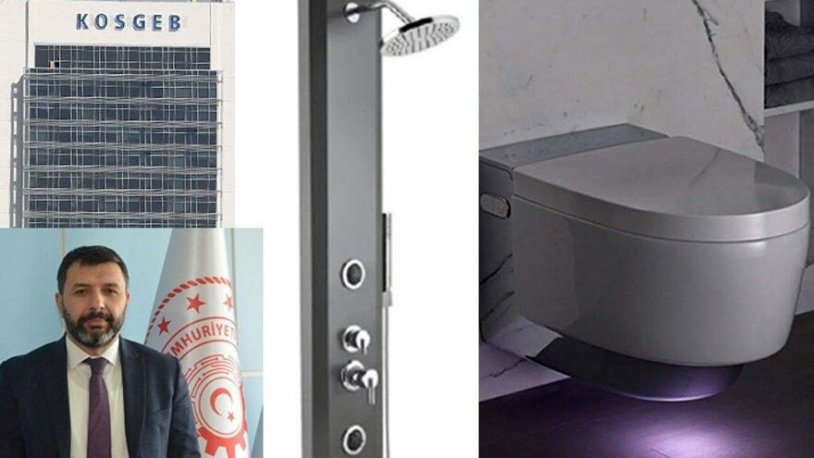 Tasarruf genelgesine rağmen KOSGEB binasında büyük tadilat: Bürokrat için 47 bin liralık klozet