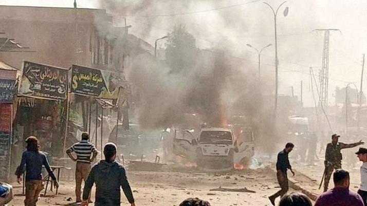 Afrin’de bomba yüklü araçla saldırı