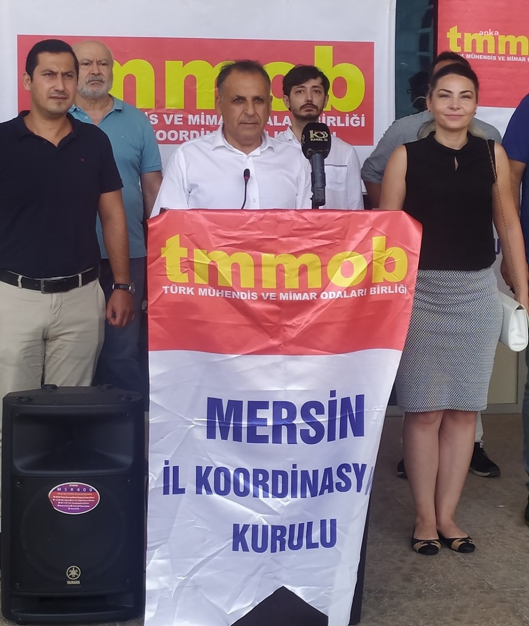 TMMOB Mersin İl Koordinasyon Kurulu: "İhanete 'dur' denilmesi birinci görevimizdir"