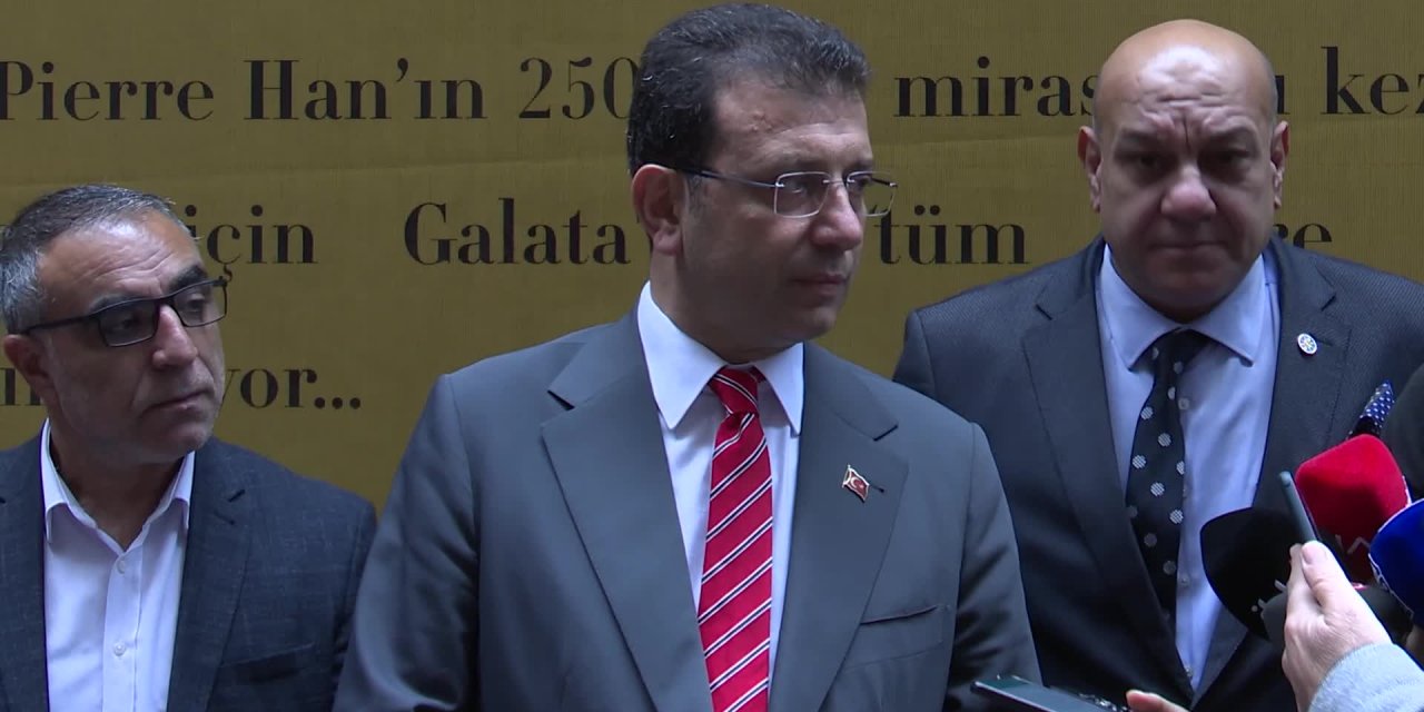 İmamoğlu: "Benim her gezimden partimin, Genel Başkanım Sayın Kemal Kılıçdaroğlu'nun haberi vardır"