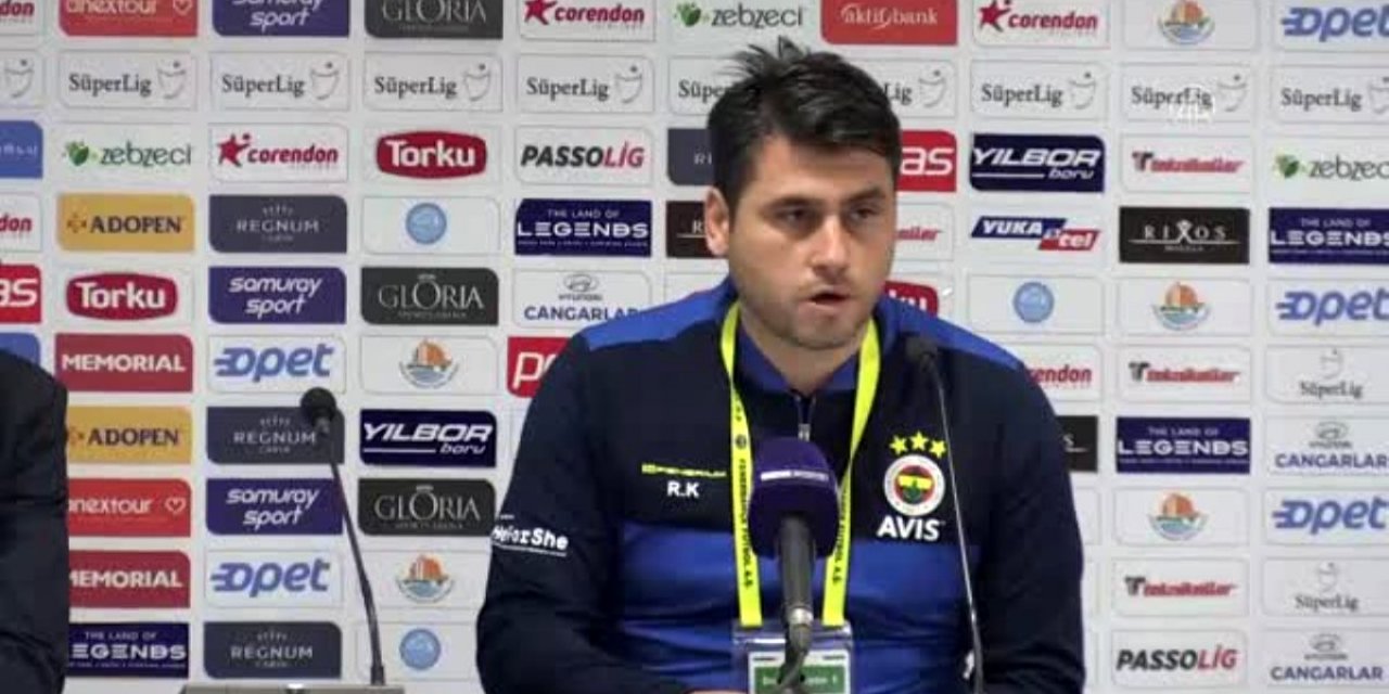 Fraport TAV Antalyaspor - Fenerbahçe maçının ardından