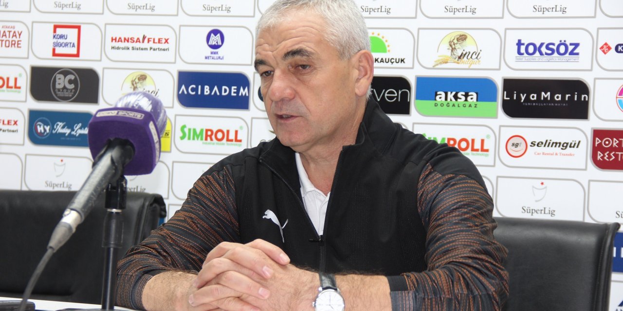 Atakaş Hatayspor - Demir Grup Sivasspor maçının ardından