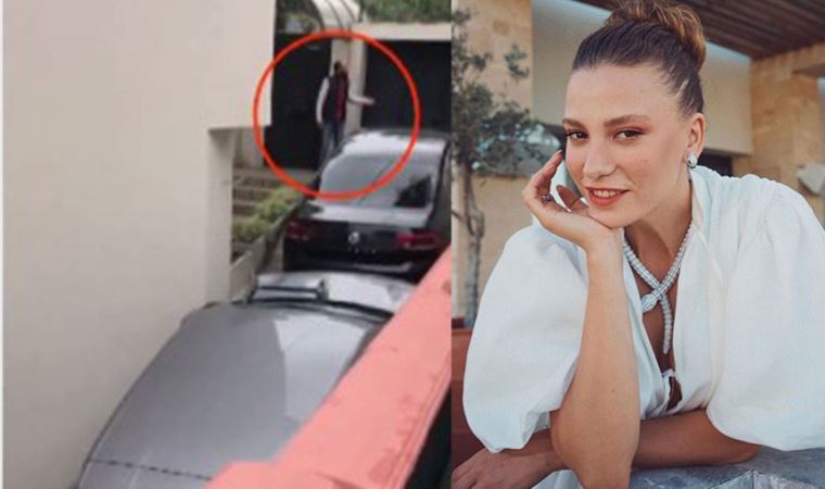 "Serenay Sarıkaya ile oynayacağım" dedi: Şirketi bastı, otomobillere zarar verdi, ölüm tehditleri savurdu!
