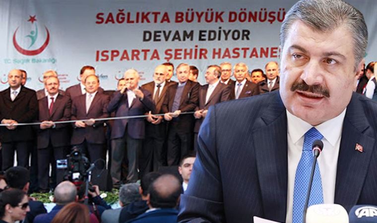 Önce temelinin atıldığı sonra ihaleye çıkıldığı ortaya çıkmıştı: Fahrettin Koca ve yardımcısı için istifa çağrısı