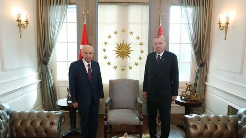 Kabine toplantısı öncesi bir araya gelmişlerdi: Erdoğan ve Bahçeli'nin 'son dakika' görüşmesinde konuşulanlar ortaya çıktı