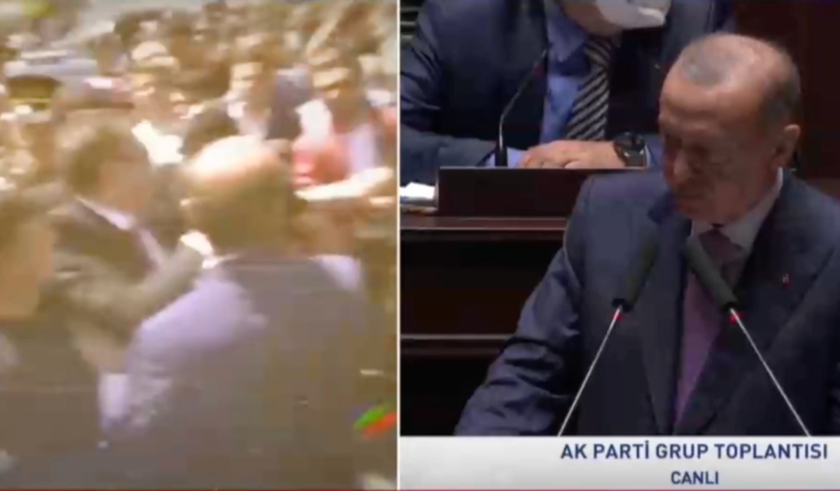 Erdoğan, Kılıçdaroğlu'na saldırı anlarını izletti: "11 yıllık mağlubiyetlerden hiçbir ders çıkarmayan..."