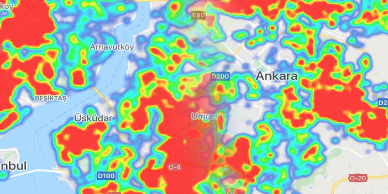 Koronavirüs haritasında mavi bölge uyarısı!