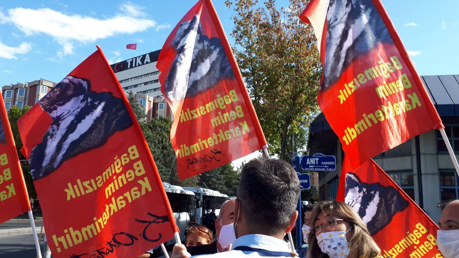 Anıtkabir'de Atatürk'ün o sözüne polis engeli!
