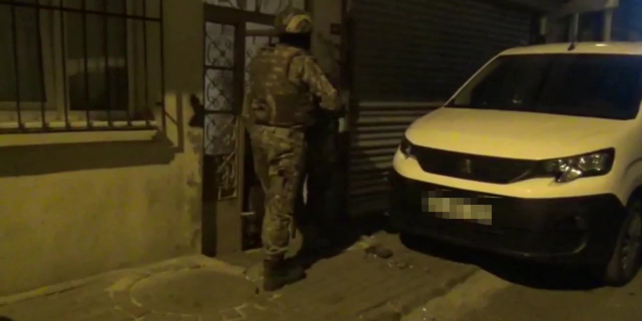 PKK'ya yönelik operasyonda 9 şüpheli yakalandı