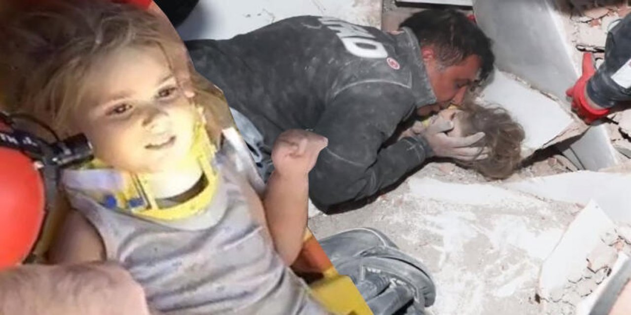 İşte o fotoğrafın hikayesi... Ayda'yı kurtaran kahramanlar o anları anlattı! "Enkaz altından çıkmamış kadar güzeldi"