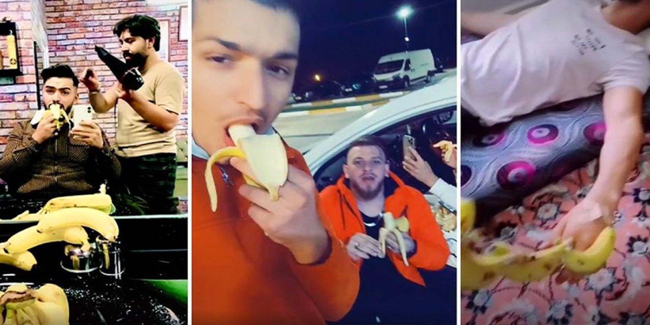 'Muz yeme' paylaşımı yapan 8 Suriyeli gözaltına alındı: Sınırdışı edilecekler