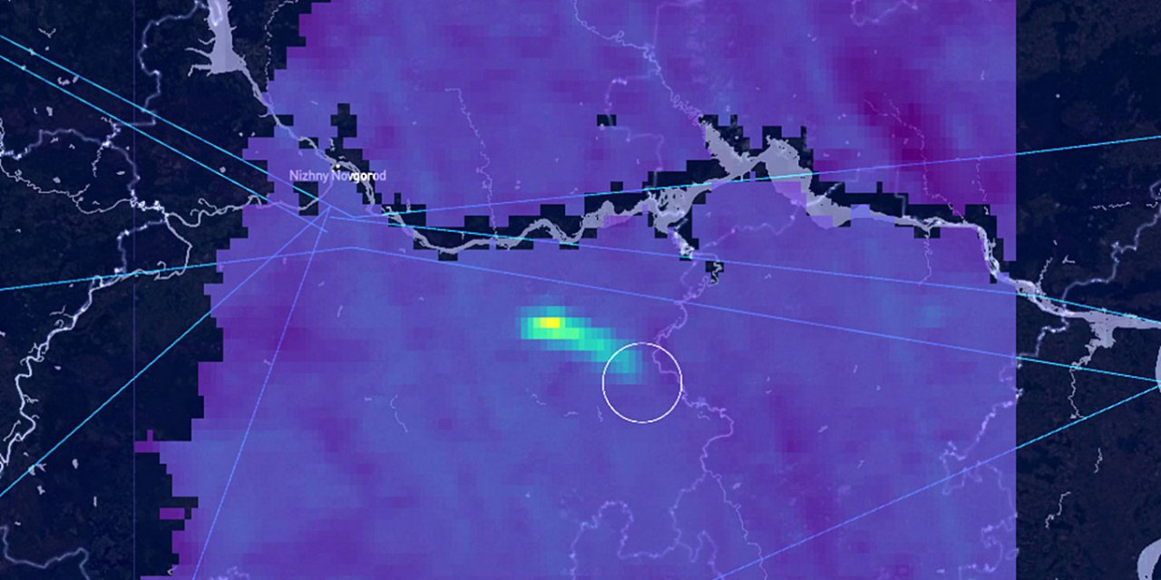Rusya'da çok büyük bir metan sızıntısı meydana geldi