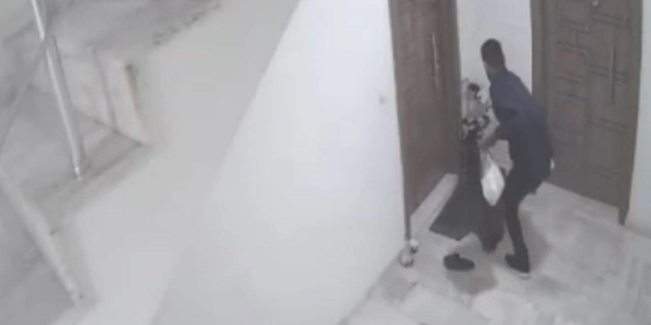 Apartmana giren hırsız, ayakkabıları seçerek çaldı