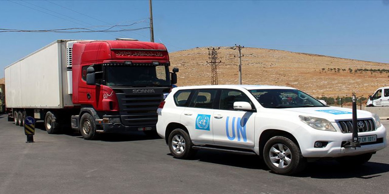 Birleşmiş Milletlerden İdlib'e 44 TIR ile insani yardım