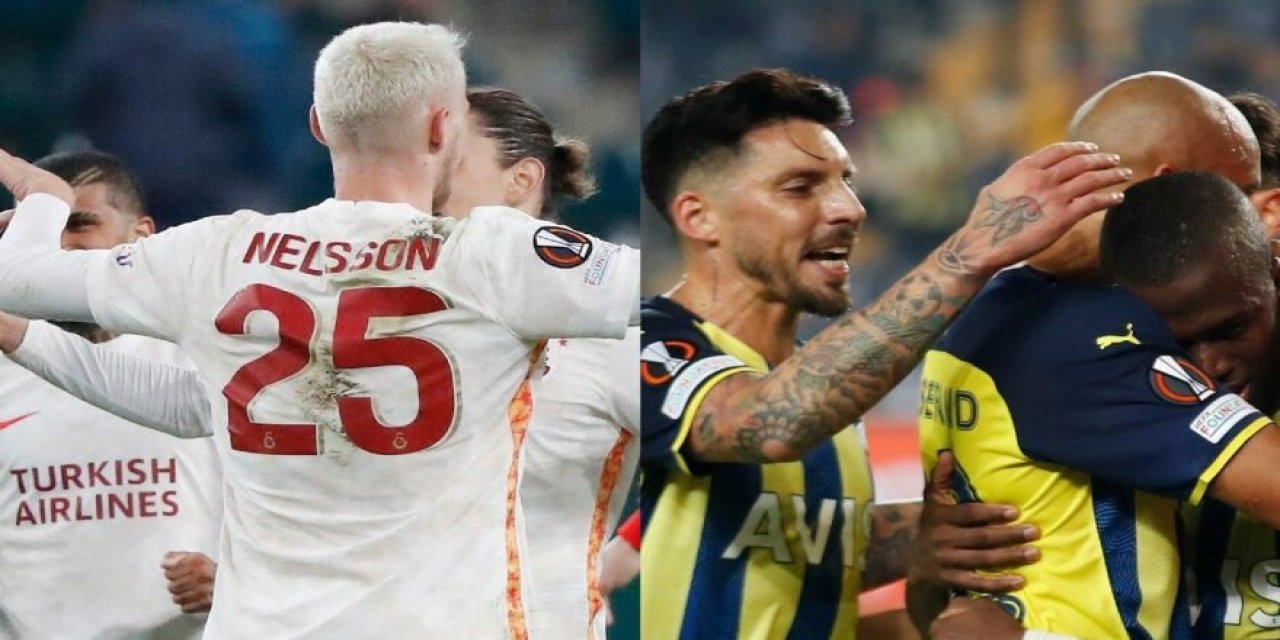 Galatasaray ve Fenerbahçe Avrupa sınavında