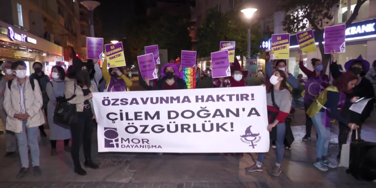 'Çilem Doğan kararı' protesto edildi