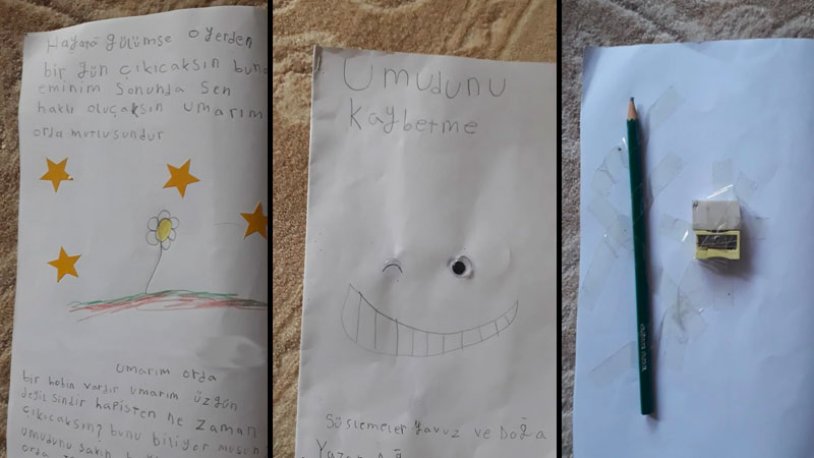Çocuklardan Selahattin Demirtaş'a mektup: 'Umudunu kaybetme, hayata gülümse'