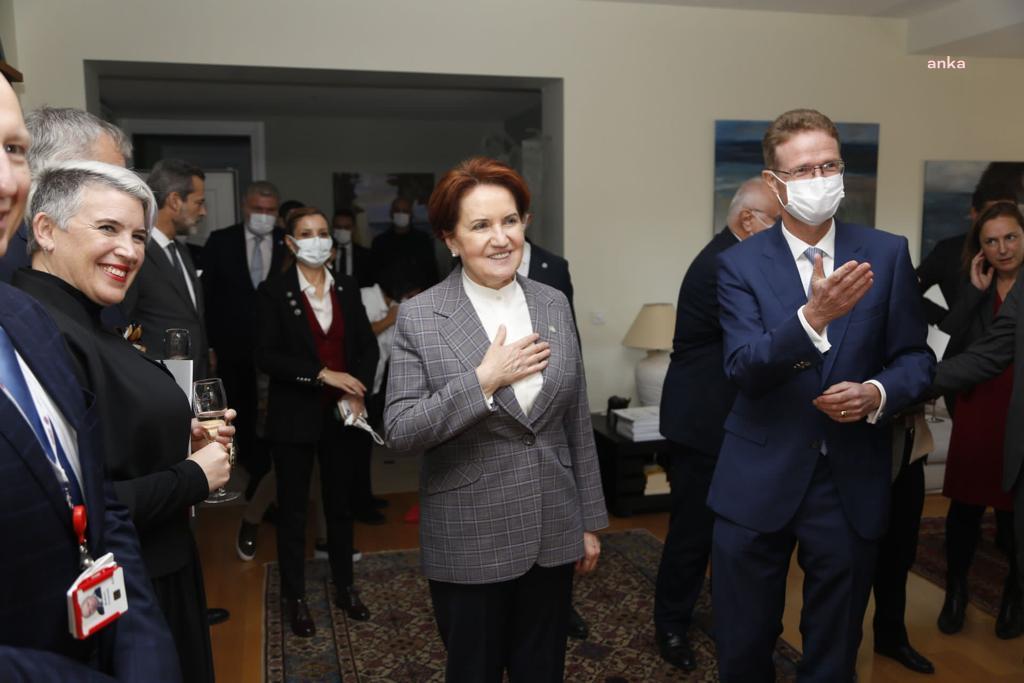 İYİ Parti lideri Akşener'den büyükelçilerle görüşme