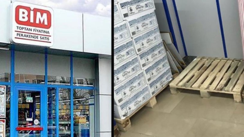 Bu görüntülerin ardından BİM'den açıklama: "Zorlanıyoruz"