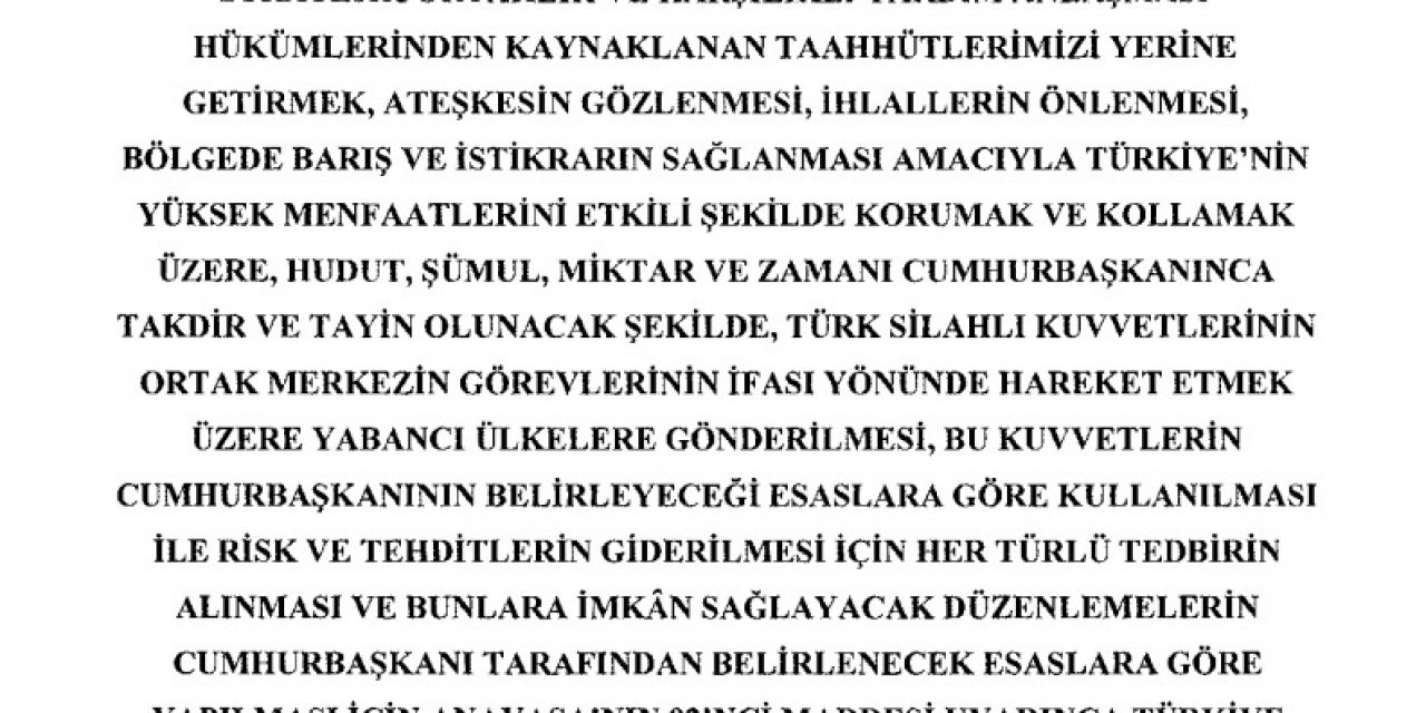 Azerbaycan tezkeresi resmi gazetede yayınlandı