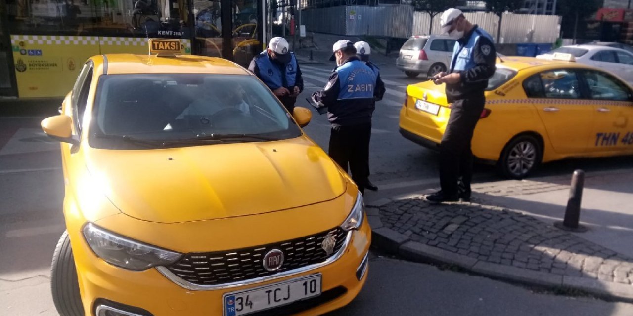 İstanbul’da taksici terörü: Kafana sıkarım