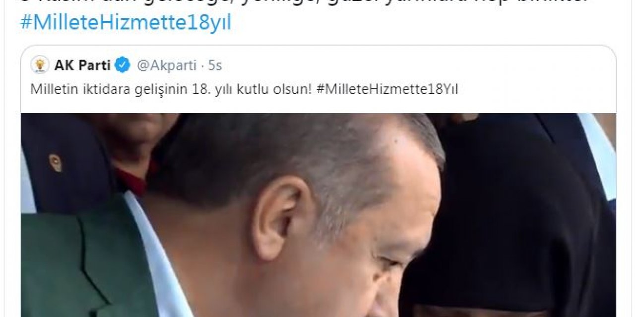 Bakan Albayrak, AK Parti'nin iktidara gelişinin 18'inci yılını kutladı