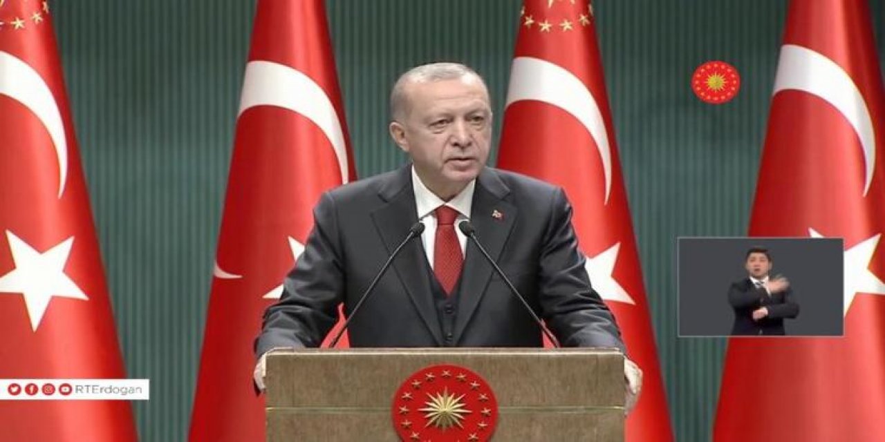 Cumhurbaşkanı Erdoğan yeni koronavirüs tedbirlerini açıkladı!