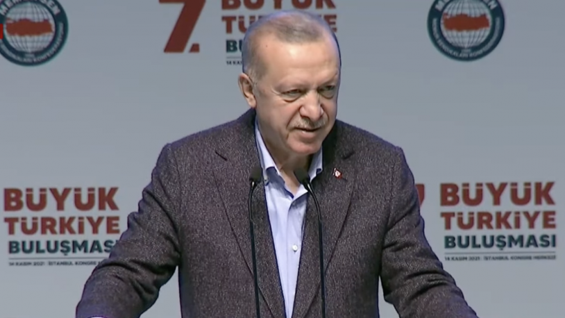 Erdoğan'ın hedefinde yine Gezi Direnişi vardı: "Bunlar değil miydi cami içine bira kutularıyla giren?"