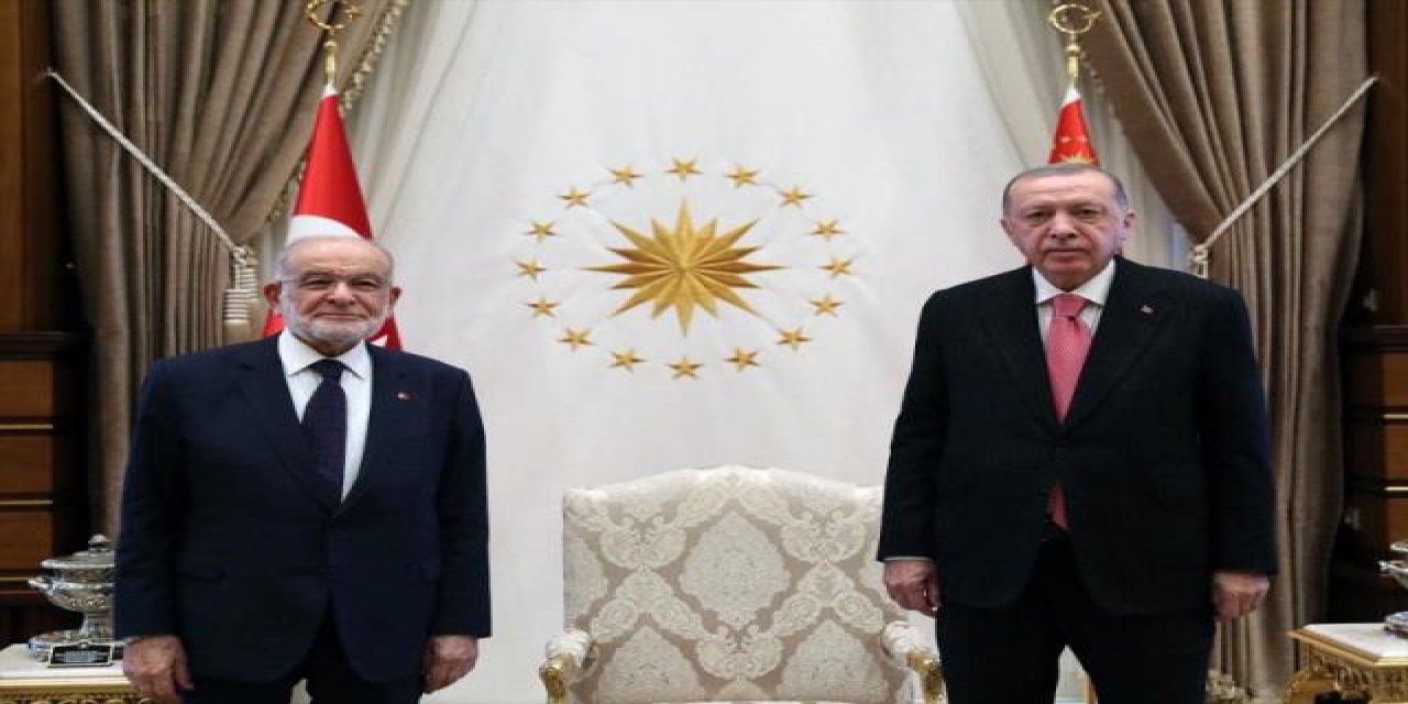Karamollaoğlu'nun açıklamalarına Erdoğan'dan yalanlama: "İade-i ziyaret düşünüyordum, sakıt oldu"