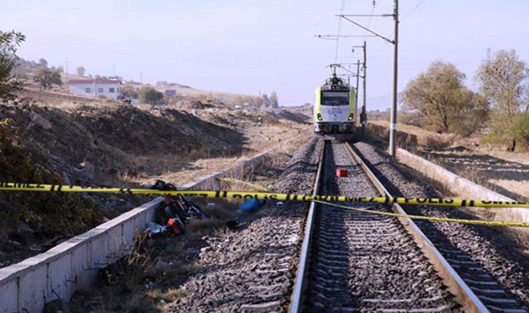 Adıyaman'da feci kaza: Yük treni motosiklete çarptı