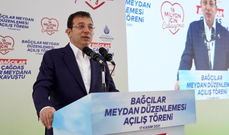 Ekrem İmamoğlu yenilenen meydanın açıklamasında konuştu: Projelerimizin sahibi halktır