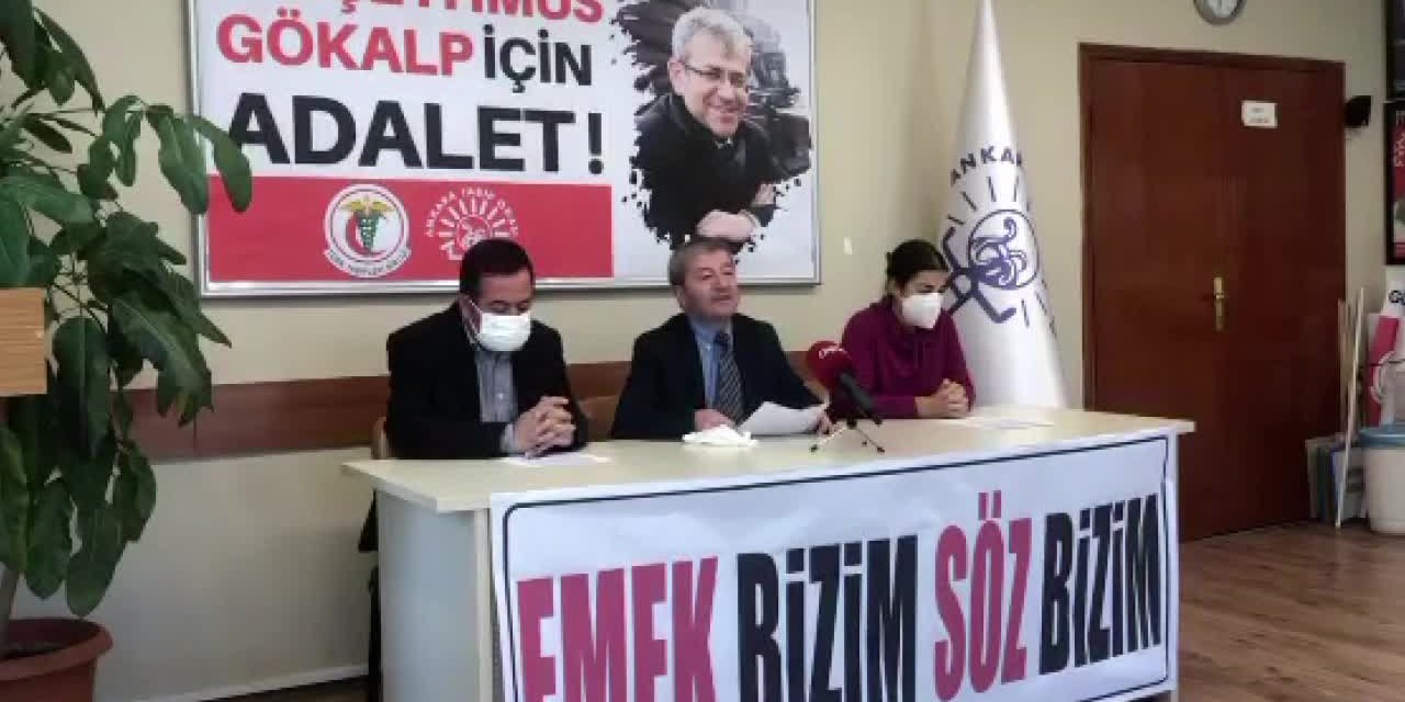ANKARA TABİP ODASI: TTB YÜKSEK ONUR KURULU ÜYESİ DR. ŞEYHMUS GÖKALP İÇİN ADALET İSTİYORUZ