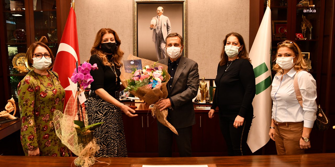 ESKİŞEHİR EL SANATLARI DERNEĞİ’NDEN TEPEBAŞI BELEDİYE BAŞKANI ATAÇ’A ZİYARET