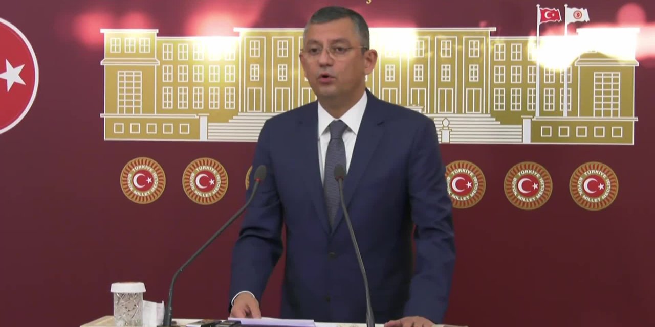 CHP Grup Başkanvekili Özgür Özel "ERDOĞAN’IN AYAĞINA 50 ARTI 1 PRANGASI VURULMUŞTUR"