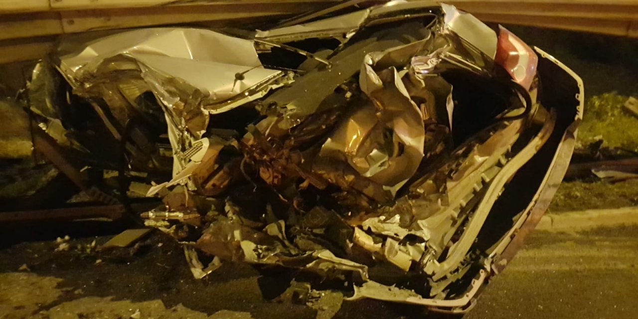 Freni patlayan kamyon 7 araca çarptı; 9 yaralı 