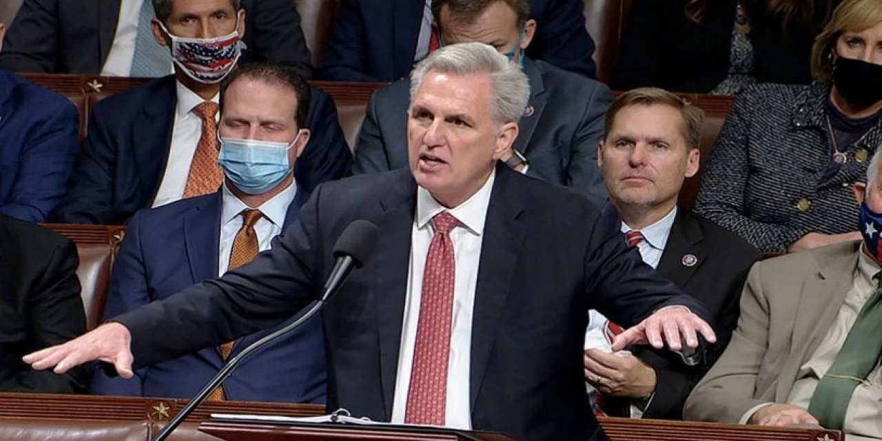 Temsilciler Meclisi'nde rekor: Biden'ı protesto için 8,5 saat konuştu