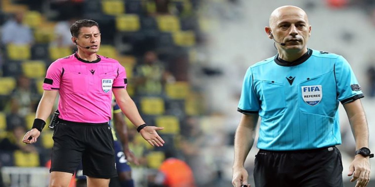 UEFA’dan Cüneyt Çakır ve Halil Umut Meler’e görev