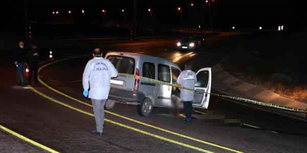 Kayseri’de hafif ticari araç sürücüsü öldürülmüş halde bulundu
