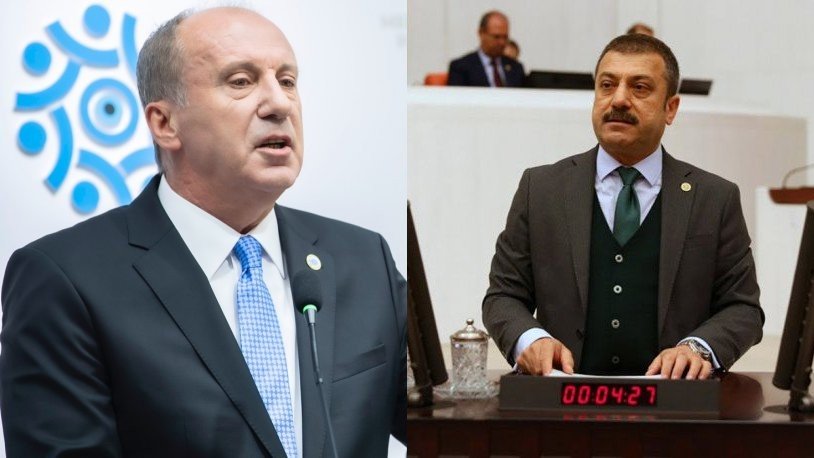 Muharrem İnce'den Merkez Bankası Şahap Kavcıoğlu hakkında suç duyurusu